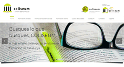Desktop Screenshot of centrocoliseum.com
